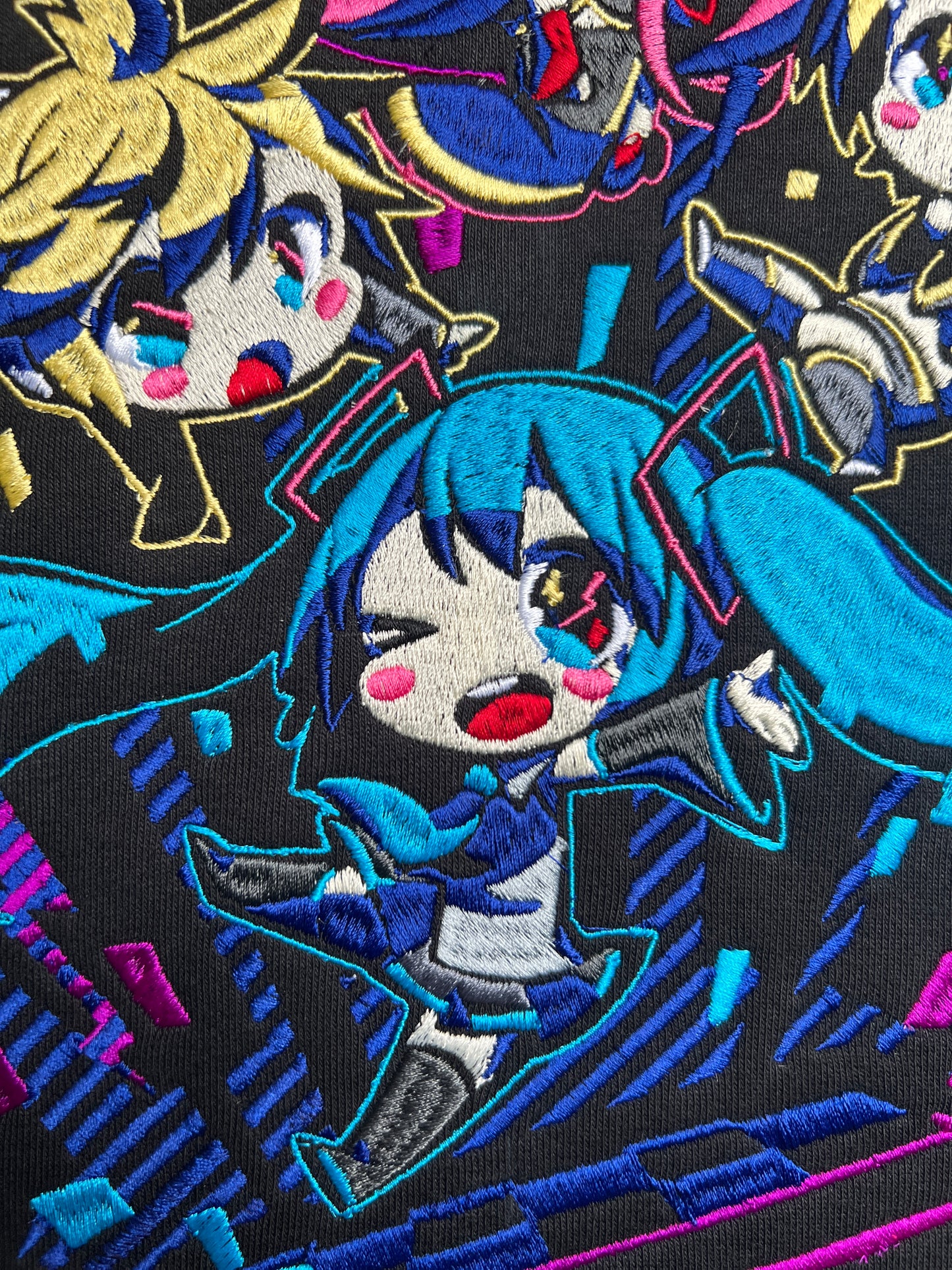 Hatsune Miku All Star Embroidered Heavy Hoodie - SOLD OUT