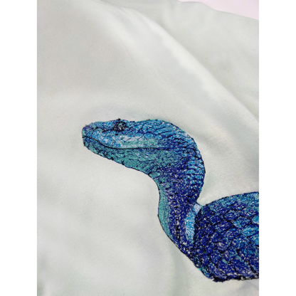 Blue Viper Embroidered Crew Sweater